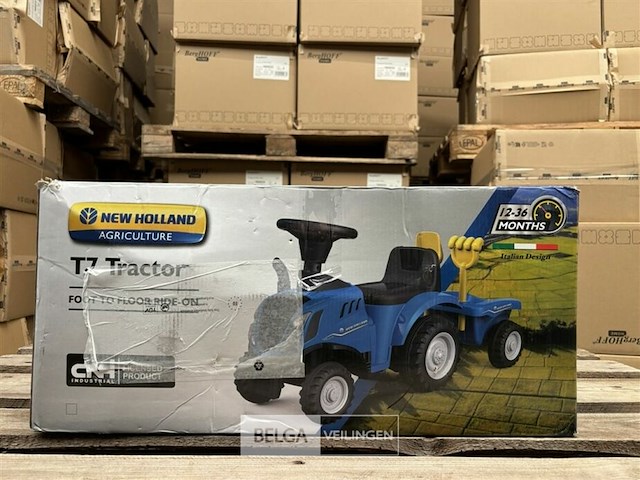 Licensed new holland t7 foot to floor - pink - afbeelding 2 van  4