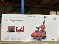 Licensed porsche cayenne foot to floor with push bar - red - afbeelding 2 van  4