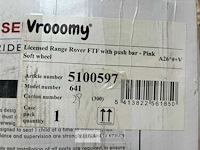 Licensed range rover ftf with push bar - pink - afbeelding 4 van  4