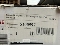 Licensed range rover ftf with push bar - pink - afbeelding 4 van  4