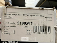 Licensed range rover ftf with push bar - pink - afbeelding 4 van  4