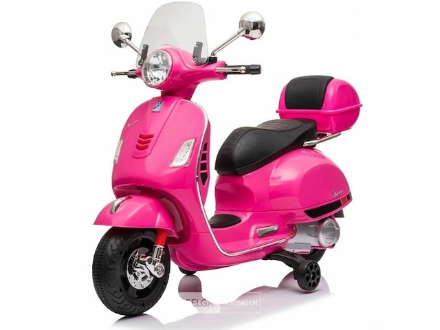 Licensed vespa gts ride on car - pink - afbeelding 1 van  6