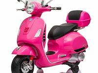 Licensed vespa gts ride on car - pink