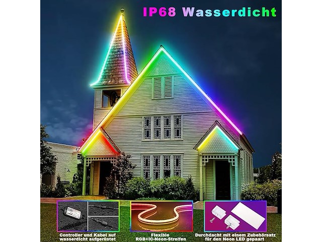 Lichaser flexibele neon ledstrip (30 m) - afbeelding 5 van  5