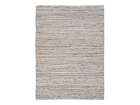 Lichtbeige cinder tapijt gemaakt van gerecycled plastic, 60 x 110 cm - afbeelding 3 van  3