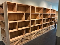 Lichte houtwerkplaats meubelset bar meubels - afbeelding 3 van  9