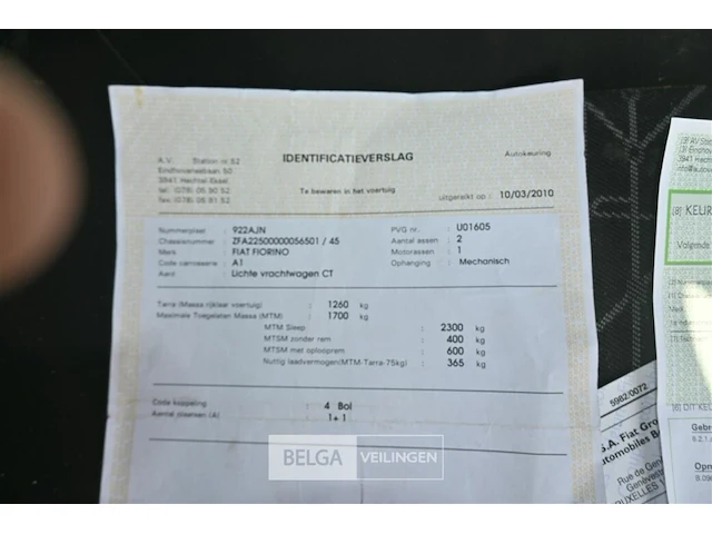 Lichte vracht fiat fiorino - afbeelding 3 van  19