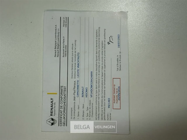 Lichte vracht renault master - afbeelding 3 van  19