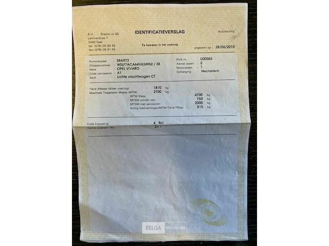 Lichte vrachtauto opel vivaro - afbeelding 4 van  23