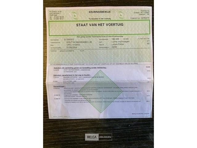 Lichte vrachtauto opel vivaro - afbeelding 6 van  23