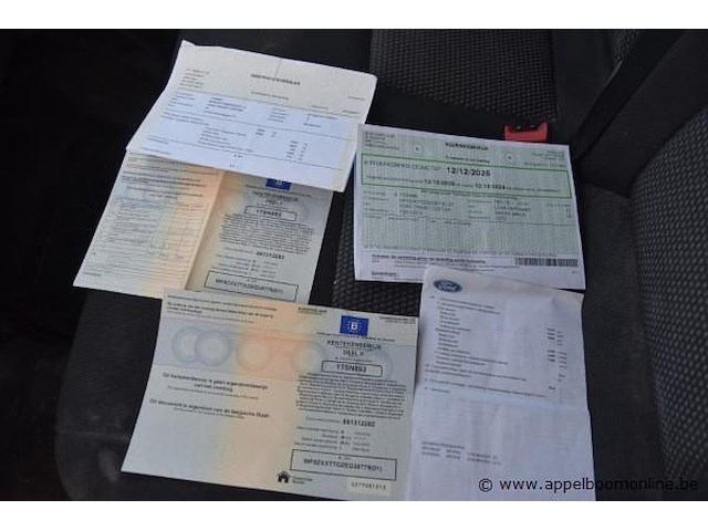 Lichte vrachtw ford transit custom, wf0zxxttgzeg38779, 1e insch 13/01/2015, 2198cm³, 74kw,iesel, euro5b, 183116km vlgs ltst keuring (2025), inschrijvingsbewijs i en ii, keuringsbewijs (geldig tot 12/12/2026),gelijkvormigheidsattest,identificatieverslag - afbeelding 5 van  18