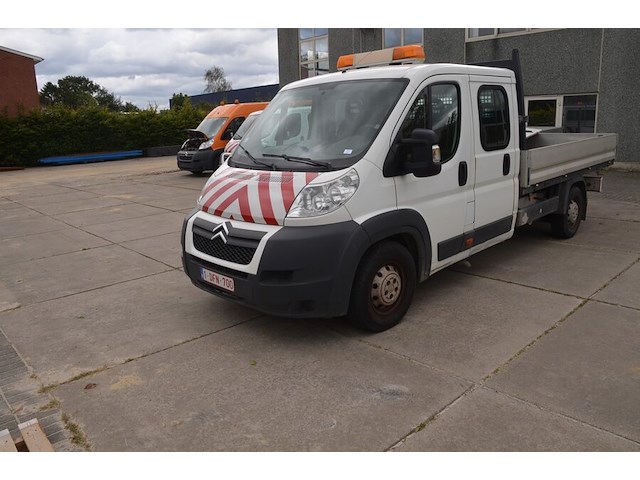 Lichte vrachtwagen citroen jumper dubbele cabine met open laadbak, type y, variant ydumg, versie ydumgc/dyl, chassisnummer vf7ydumgc12172984, bouwjaar 07-05-2012 (sleutel, alle boorddocumenten) werkende staat - afbeelding 16 van  40