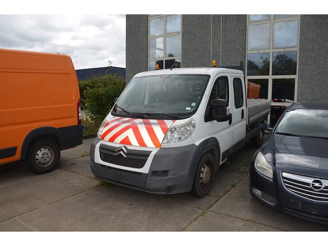 Lichte vrachtwagen citroen jumper dubbele cabine met open laadbak, type yddmgc/ax, chassisnummer vf7yddmgc11738198 , bouwjaar 09-03-2010 (sleutel, alle boorddocumenten) batterij leeg - afbeelding 1 van  37