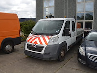 Lichte vrachtwagen citroen jumper dubbele cabine met open laadbak, type yddmgc/ax, chassisnummer vf7yddmgc11738198 , bouwjaar 09-03-2010 (sleutel, alle boorddocumenten) batterij leeg