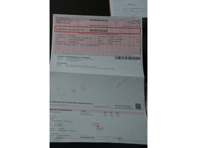 Lichte vrachtwagen citroen jumper dubbele cabine met open laadbak, type yddmgc/ax, chassisnummer vf7yddmgc11738198 , bouwjaar 09-03-2010 (sleutel, alle boorddocumenten) batterij leeg - afbeelding 22 van  37