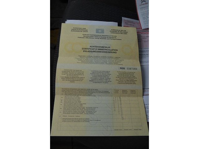 Lichte vrachtwagen citroen jumper dubbele cabine met open laadbak, type ydpmhu/dy, chassisnummer vf7ydpmhu12174689, bouwjaar 21-06-2012 (sleutel en alle boorddocumenten) batterij leeg - afbeelding 21 van  38