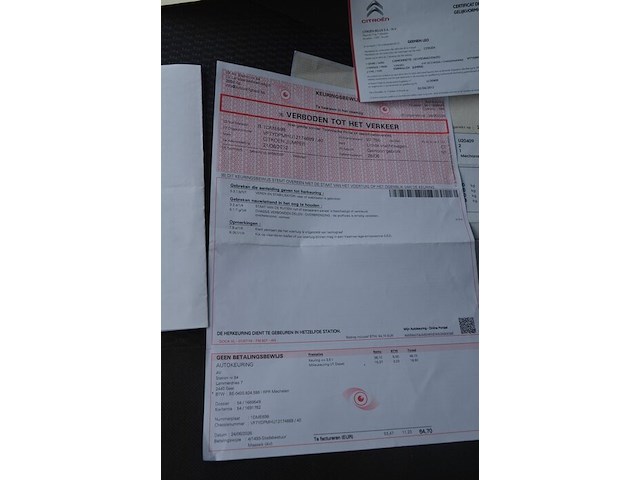 Lichte vrachtwagen citroen jumper dubbele cabine met open laadbak, type ydpmhu/dy, chassisnummer vf7ydpmhu12174689, bouwjaar 21-06-2012 (sleutel en alle boorddocumenten) batterij leeg - afbeelding 22 van  38