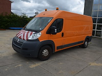 Lichte vrachtwagen citroen jumper, gesloten laadbak, type y, variant ydtmf, versie ydtmfc/ey, chassisnummer vf7ydtmfc12359825, bouwjaar 20-02-2013 (sleutel, alle boorddocumenten) werkende staat