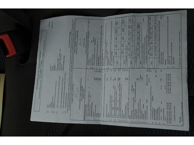 Lichte vrachtwagen citroen jumper, gesloten laadbak, type y, variant ydtmf, versie ydtmfc/ey, chassisnummer vf7ydtmfc12359825, bouwjaar 20-02-2013 (sleutel, alle boorddocumenten) werkende staat - afbeelding 17 van  35