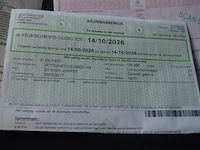 Lichte vrachtwagen citroen, jumper, vf7yc2mfc12e38602, 1e insch 30/05/2017, 1997cm³, 96kw, diesel, euro 6, 116381km, inschrijvingsbewijs deel i en ii, keuringsbewijs (geldig tot 14/10/2026), gelijkvormigheidsattest, identificatieverslag - afbeelding 7 van  17