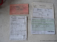Lichte vrachtwagen fiat, doblo cargo, zfa22300005660585, 1e insch 18/11/2008, 1368cm³, 57kw, benzine, euro 4, 109602km, inschrijvingsbewijs deel i en ii, keuringsbewijs (geldig tot 27/11/2026), gelijkvormigheidsattest, identificatieverslag - afbeelding 15 van  20