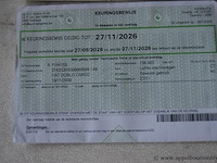 Lichte vrachtwagen fiat, doblo cargo, zfa22300005660585, 1e insch 18/11/2008, 1368cm³, 57kw, benzine, euro 4, 109602km, inschrijvingsbewijs deel i en ii, keuringsbewijs (geldig tot 27/11/2026), gelijkvormigheidsattest, identificatieverslag - afbeelding 17 van  20