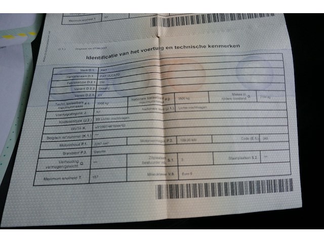 Lichte vrachtwagen fiat ducato 150 multijet (2012 / zfa 250 000 02 301 549) - afbeelding 13 van  25
