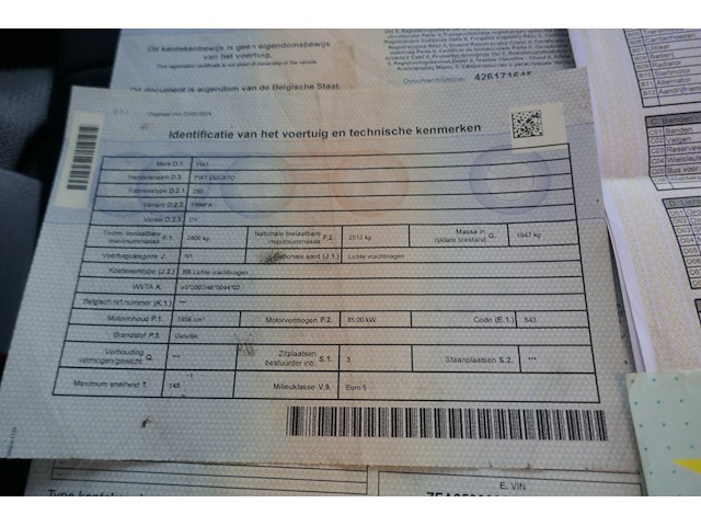 Lichte vrachtwagen fiat ducato (2013 / zfa2500000241560) - afbeelding 18 van  28