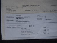 Lichte vrachtwagen fiat, ducato, zfa25000002k84036, 1e insch 15/05/2019, 2287cm³, 96kw, diesel, euro 6b, 85297km, inschrijvingsbewijs deel i en ii, ongeldig keuringsbewijs , gelijkvormigheidsattest, identificatieverslag - afbeelding 8 van  21