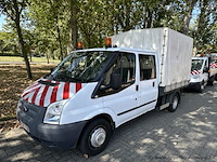 Lichte vrachtwagen ford transit, 1ste inschrijving 20/12/2012, chassisnr wf0nxxttfncs83273, 77096km, diesel euro 5, ttm 3500, dubbel cabine