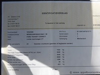 Lichte vrachtwagen ford, transit connect, wf0rxxwpgrgd19941, 1e insch 21/12/2016, 1498cm³, 88.20kw, diesel, euro 6b, 186244km, inschrijvingsbewijs deel i, keuringsbewijs (geldig tot 26/12/2026), gelijkvormigheidsattest, identificatieverslag - afbeelding 9 van  22