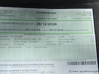 Lichte vrachtwagen ford, transit connect, wf0rxxwpgrgd19941, 1e insch 21/12/2016, 1498cm³, 88.20kw, diesel, euro 6b, 186244km, inschrijvingsbewijs deel i, keuringsbewijs (geldig tot 26/12/2026), gelijkvormigheidsattest, identificatieverslag - afbeelding 11 van  22