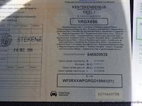 Lichte vrachtwagen ford, transit connect, wf0rxxwpgrgd19941, 1e insch 21/12/2016, 1498cm³, 88.20kw, diesel, euro 6b, 186244km, inschrijvingsbewijs deel i, keuringsbewijs (geldig tot 26/12/2026), gelijkvormigheidsattest, identificatieverslag - afbeelding 13 van  22