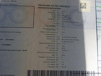 Lichte vrachtwagen ford, transit connect, wf0rxxwpgrgd19941, 1e insch 21/12/2016, 1498cm³, 88.20kw, diesel, euro 6b, 186244km, inschrijvingsbewijs deel i, keuringsbewijs (geldig tot 26/12/2026), gelijkvormigheidsattest, identificatieverslag - afbeelding 14 van  22