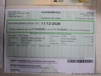 Lichte vrachtwagen ford, transit courier, wf0wxxtacwly46249, 1e insch 10/12/2020, 1499cm³, 55kw, diesel, 79867km, inschrijvingsbewijs deel i, keuringsbewijs (geldig tot 11/12/2026), gelijkvormigheidsattest, identificatieverslag - afbeelding 7 van  20