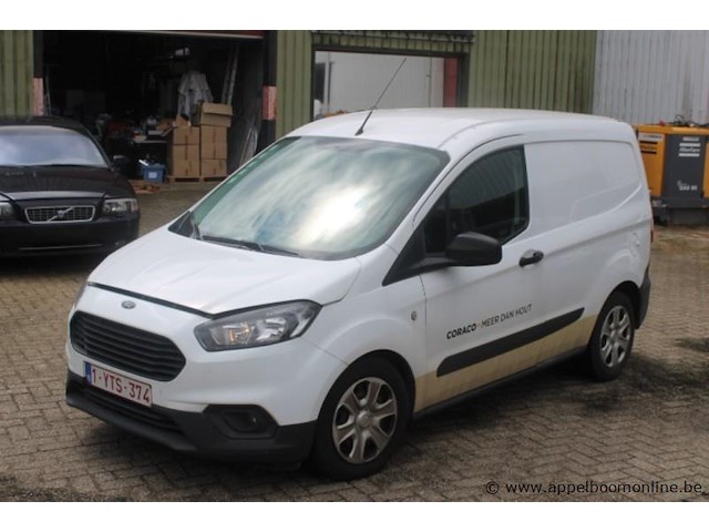 Lichte vrachtwagen ford, transit courier, wf0wxxtacwly46249, 1e insch 10/12/2020, 1499cm³, 55kw, diesel, 79867km, inschrijvingsbewijs deel i, keuringsbewijs (geldig tot 11/12/2026), gelijkvormigheidsattest, identificatieverslag - afbeelding 1 van  20