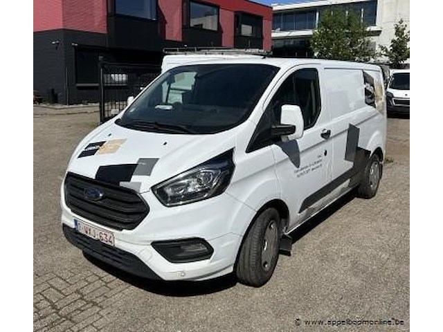 Lichte vrachtwagen ford, transit custom, wf0xxttgyky74086, 1e insch 15/10/2019, 1995cm³, 96kw, diesel, euro 6d, 79428km, inschrijvingsbewijs deel i en ii, keuringsbewijs (geldig tot 17/10/2026), gelijkvormigheidsattest, identificatieverslag - afbeelding 1 van  20