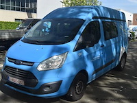 Lichte vrachtwagen ford, transit custom, wf0yxxttgyey58607, 1e insch 03/06/2014, 2198cm³, 74kw, diesel, euro 5b, 226046km, inschrijvingsbewijs deel i en ii, keuringsbewijs (geldig tot 06/06/2026), gelijkvormigheidsattest, identificatieverslag