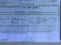 Lichte vrachtwagen ford, transit custom, wf0yxxttgyld00270, 1e insch 20/08/2020, 1995cm³, 96kw, diesel, euro 6d, 94653km, inschrijvingsbewijs deel i, keuringsbewijs (geldig tot 25/08/2026), gelijkvormigheidsattest, identificatieverslag - afbeelding 9 van  20