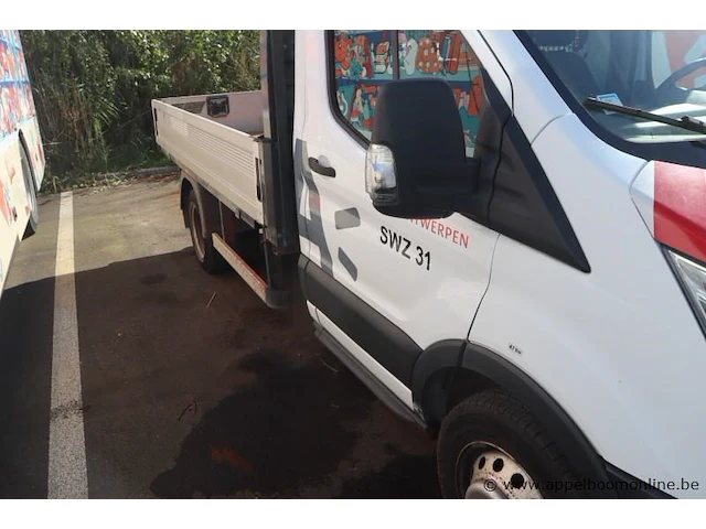 Lichte vrachtwagen ford transit, datum 1ste inschr 25/2/2015, chass nr wf0dxxttgdeg45209, diesel, euro 5b,km-stand 51838, vv kraan maxilift m50 - afbeelding 10 van  17