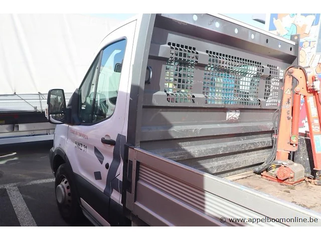 Lichte vrachtwagen ford transit, datum 1ste inschr 25/2/2015, chass nr wf0dxxttgdeg45209, diesel, euro 5b,km-stand 51838, vv kraan maxilift m50 - afbeelding 16 van  17