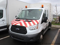 Lichte vrachtwagen ford transit, datum 1ste inschrijving 16/2/2015, chasisnummer wf0exxttgeft33515, 68219 km, dubbel cabine, laadklep, euro 5b, diesel - afbeelding 1 van  11