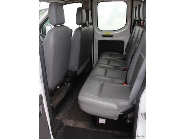 Lichte vrachtwagen ford transit, datum 1ste inschrijving 16/2/2015, chasisnummer wf0exxttgeft33515, 68219 km, dubbel cabine, laadklep, euro 5b, diesel - afbeelding 9 van  11