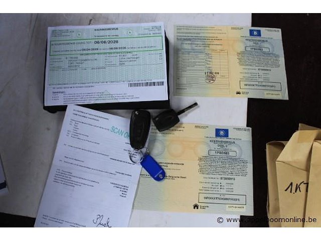 Lichte vrachtwagen ford transit, diesel, datum 1ste inschrijving 26/5/2016, chassisnummer wf0xxxttgxb87513, 59.364km, euro 5 - afbeelding 2 van  10