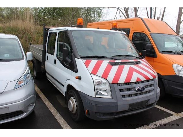 Lichte vrachtwagen ford transit, dubbel cabine, datum 1ste inschrijving 17/4/2013, chassisnummer wf0nxxttfnct23273, 47.805km, euro 5b, diesel - afbeelding 3 van  9