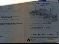 Lichte vrachtwagen ford, transit, wf0cxxttrckt41986, 1e insch 28/11/2019, 1995cm³, 95.60kw, diesel, euro 6d, 158223km, inschrijvingsbewijs deel i en ii, keuringsbewijs (geldig tot 02/12/2026), gelijkvormigheidsattest, identificatieverslag - afbeelding 10 van  20