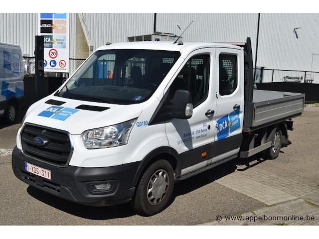 Lichte vrachtwagen ford, transit, wf0cxxttrckt41986, 1e insch 28/11/2019, 1995cm³, 95.60kw, diesel, euro 6d, 158223km, inschrijvingsbewijs deel i en ii, keuringsbewijs (geldig tot 02/12/2026), gelijkvormigheidsattest, identificatieverslag - afbeelding 1 van  20