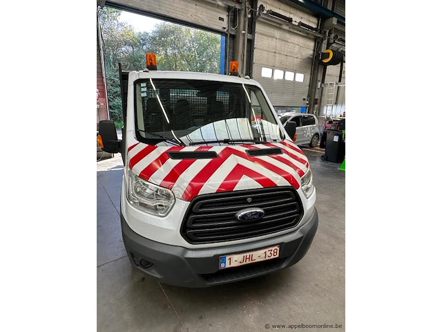Lichte vrachtwagen ford transit, wf0dxxttgdem55336, 1e insch 2014-12-22, 44496km, 2198cm³, 74kw, diesel, manueel, euro 5b, mtm 2840kg, tarra 2000kg, keur. tot 2027-01-06, insch. deel i en ii, coc en identificatieverslag - afbeelding 1 van  15