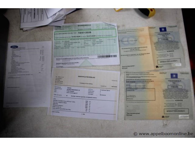 Lichte vrachtwagen ford, transit, wf0exxttreku04389, 1e insch 06/07/2020, 1995cm³, 96kw, diesel, euro 6, 82524km, inschrijvingsbewijs deel i en ii, keuringsbewijs (geldig tot 14/07/2026), gelijkvormigheidsattest, identificatieverslag - afbeelding 5 van  19