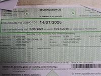 Lichte vrachtwagen ford, transit, wf0exxttreku04389, 1e insch 06/07/2020, 1995cm³, 96kw, diesel, euro 6, 82524km, inschrijvingsbewijs deel i en ii, keuringsbewijs (geldig tot 14/07/2026), gelijkvormigheidsattest, identificatieverslag - afbeelding 8 van  19